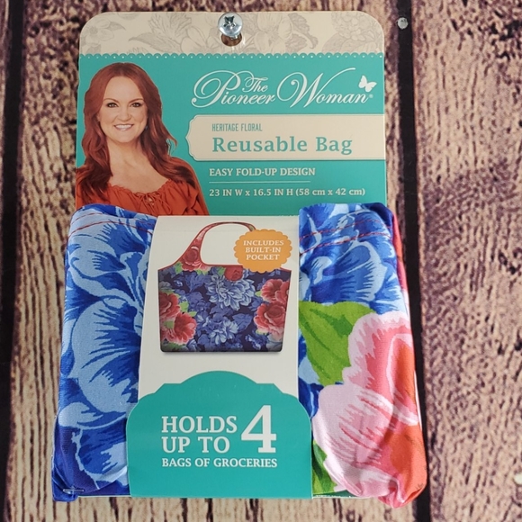 The Pioneer Woman Other - Pioneer Woman Heritage Floral Reusable Bag